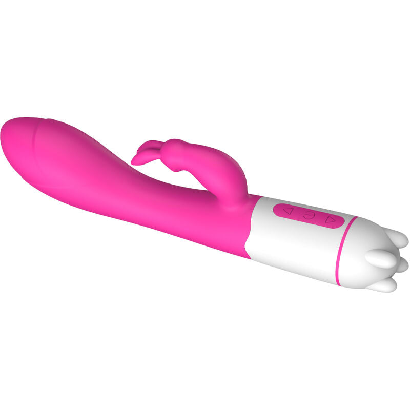 ARMONY - HAPPY VIBRATEUR & STIMULATEUR DE LAPIN FUCHSIA - Sensualia
