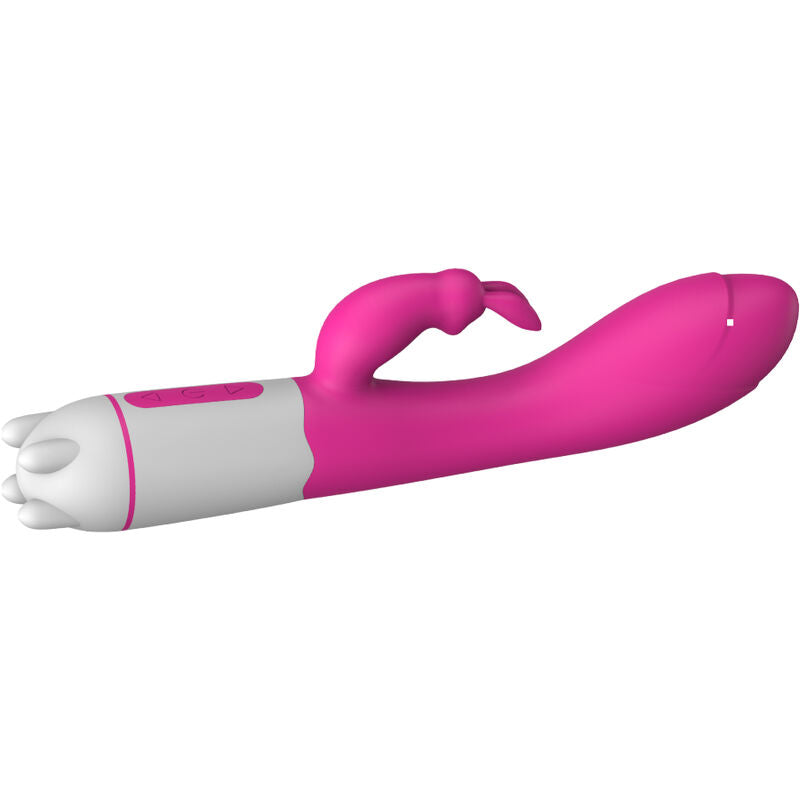 ARMONY - HAPPY VIBRATEUR & STIMULATEUR DE LAPIN FUCHSIA - Sensualia