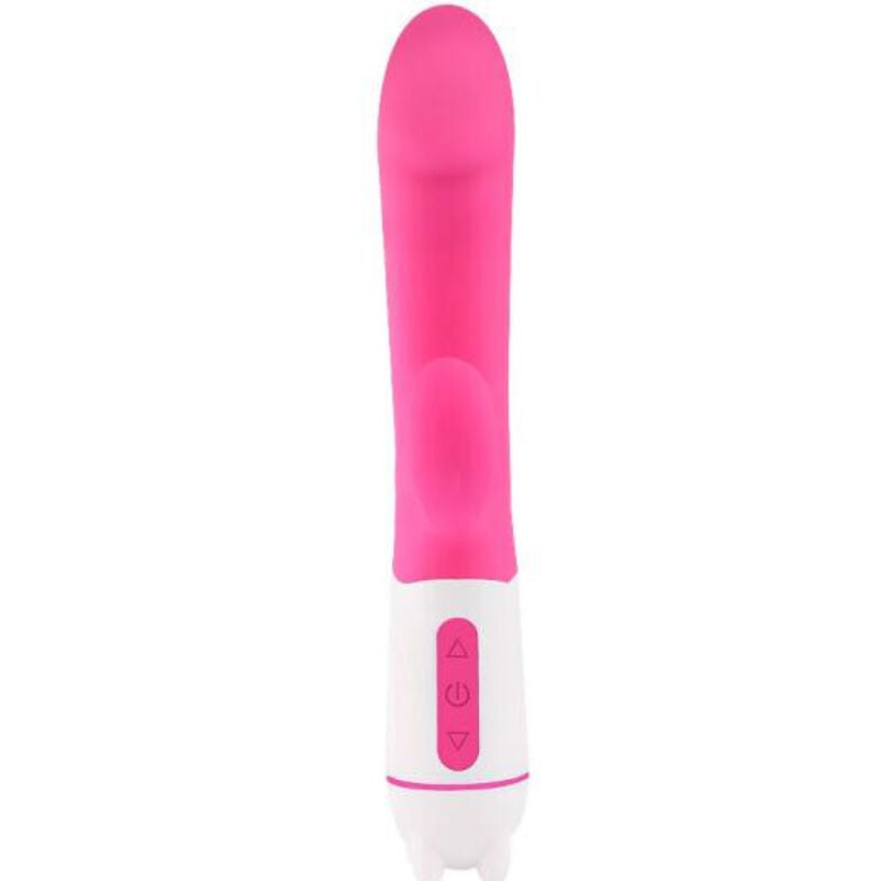 ARMONY - HAPPY VIBRATEUR & STIMULATEUR RECHARGEABLE FUCHSIA - Sensualia