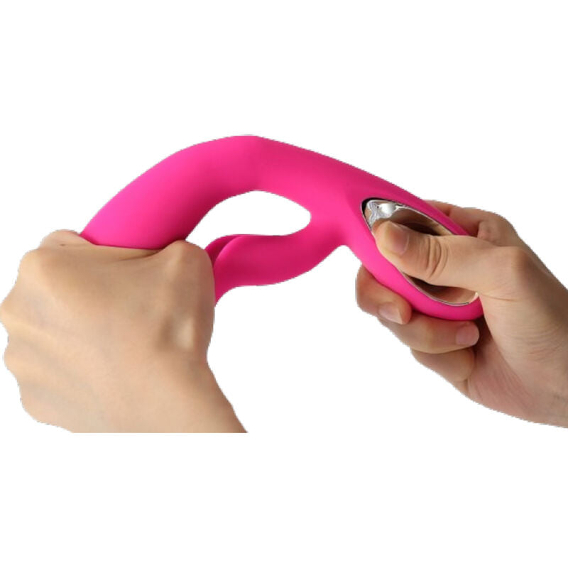 ARMONY - VIBRATEUR DARO & STIMULATEUR ANNEAU DE TIRAGE FUCHSIA - Sensualia