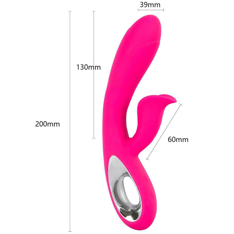 ARMONY - VIBRATEUR DARO & STIMULATEUR ANNEAU DE TIRAGE FUCHSIA - Sensualia