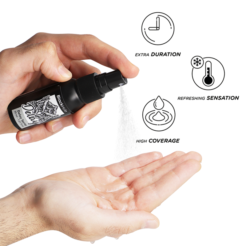 BLACK HOLE - SPRAY RETARDANT STUDY FORTE 30 ML - Sensualia