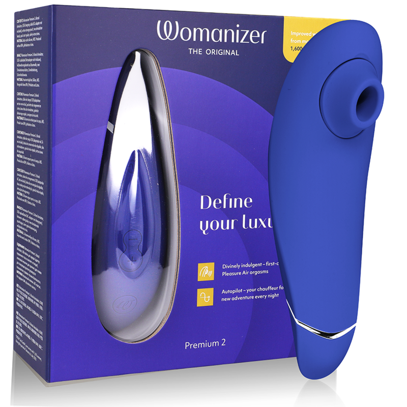 WOMANIZER - STIMULATEUR CLITORAL PREMIUM 2 BLUEBERRY - Sensualia