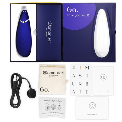WOMANIZER - STIMULATEUR CLITORAL PREMIUM 2 BLUEBERRY - Sensualia