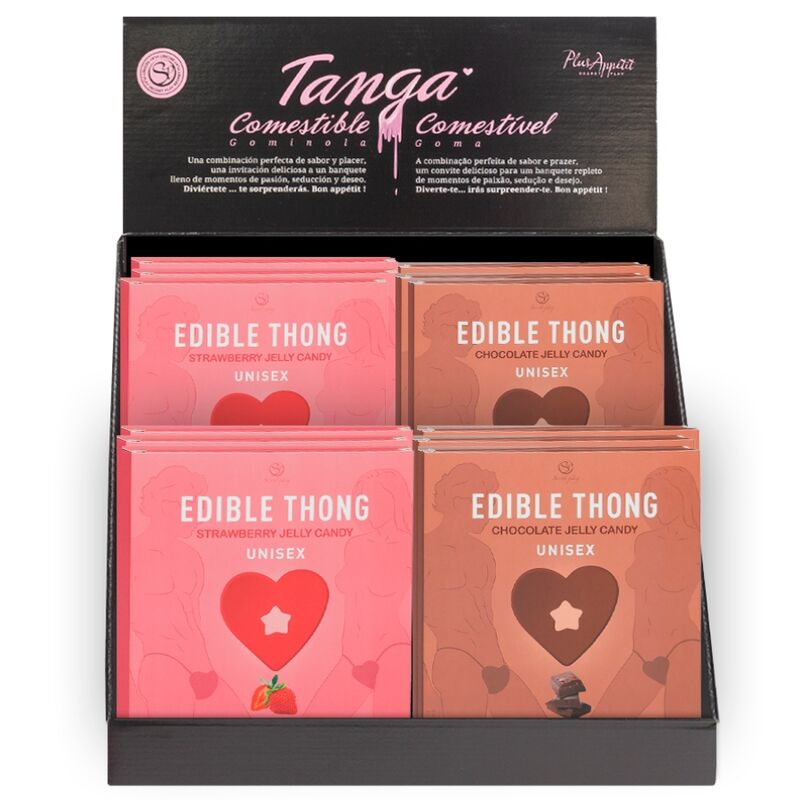 SECRET PLAY - THONG GUMMY CHOCOLAT - Sensualia