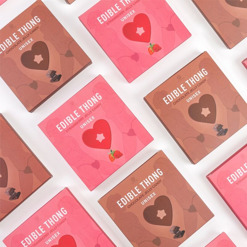 SECRET PLAY - THONG GUMMY CHOCOLAT - Sensualia