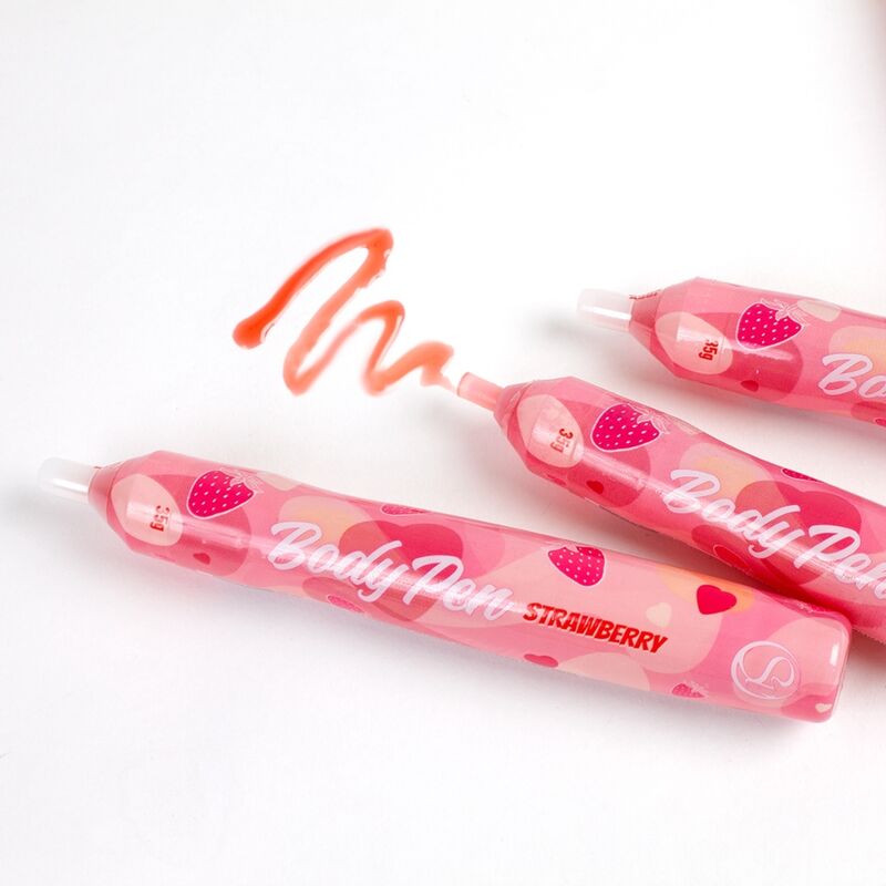SECRET PLAY - STYLO CORPS FRAISE - Sensualia