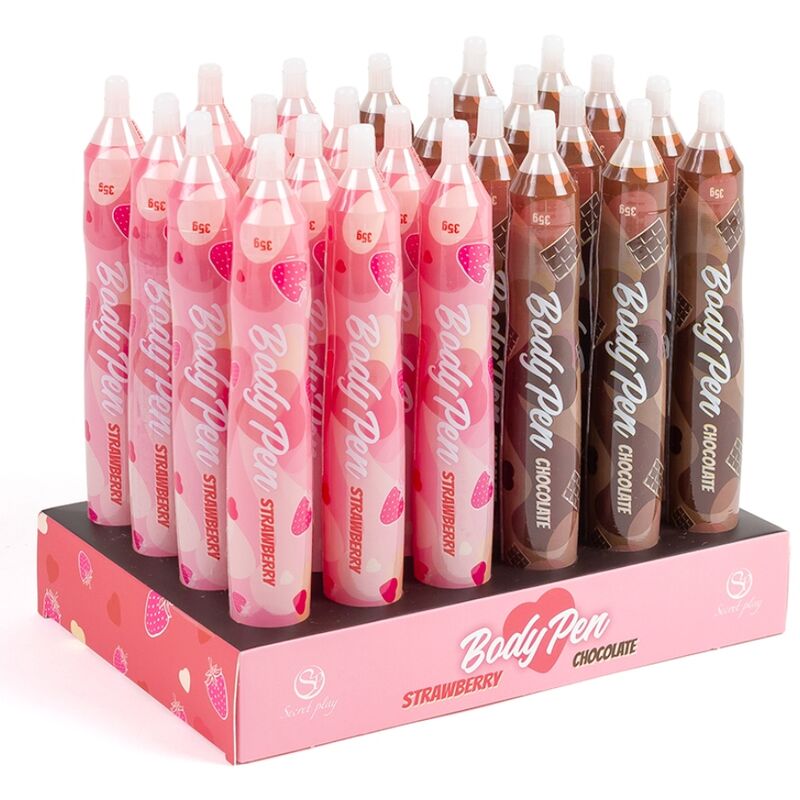 SECRET PLAY - STYLO CORPS CHOCOLAT - Sensualia