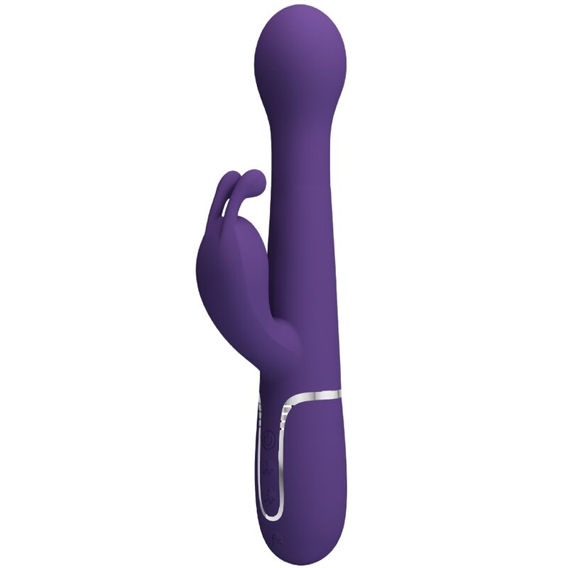 PRETTY LOVE - DEJON VIBRATEUR RABBIT 3 EN 1 MULTIFONCTION VIOLET - Sensualia