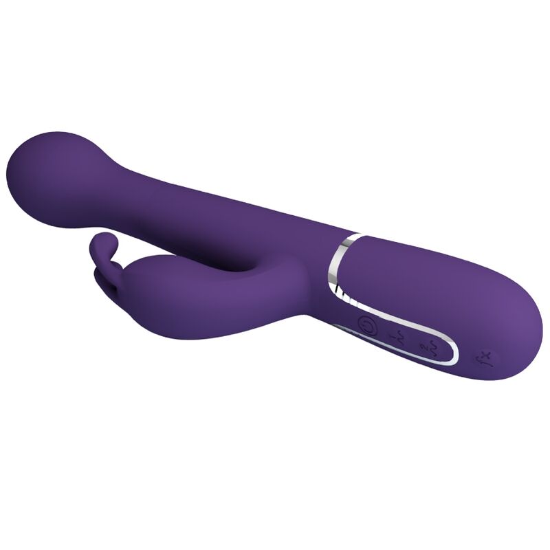 PRETTY LOVE - DEJON VIBRATEUR RABBIT 3 EN 1 MULTIFONCTION VIOLET - Sensualia