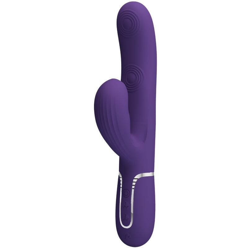 PRETTY LOVE - PERLITA VIBRATEUR G-SPOT 3 EN 1 MULTIFONCTION VIOLET - Sensualia