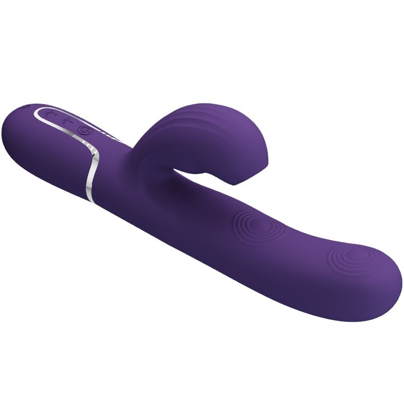 PRETTY LOVE - PERLITA VIBRATEUR G-SPOT 3 EN 1 MULTIFONCTION VIOLET - Sensualia