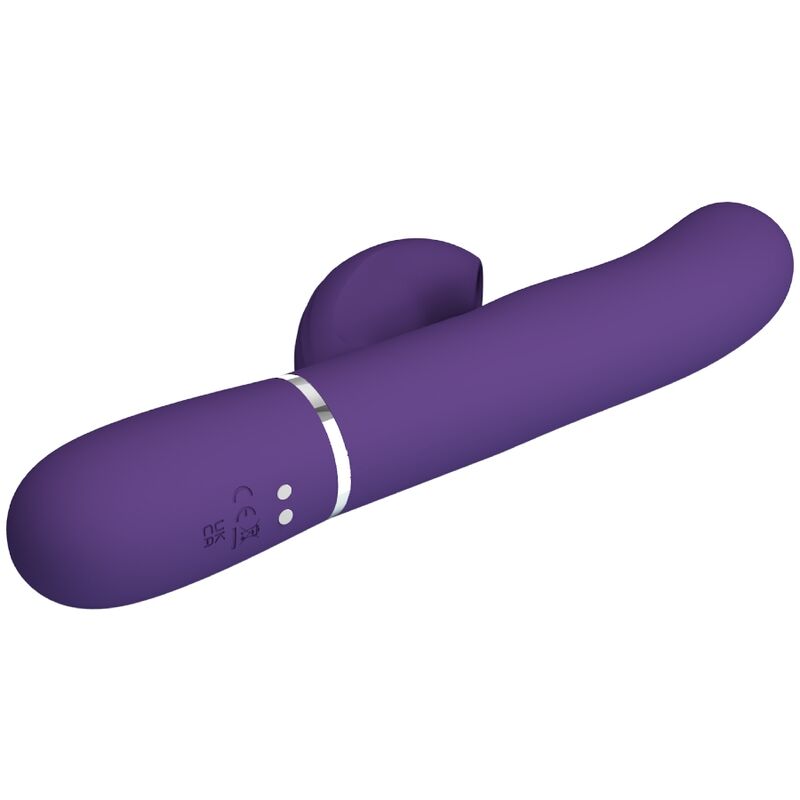 PRETTY LOVE - PERLITA VIBRATEUR G-SPOT 3 EN 1 MULTIFONCTION VIOLET - Sensualia