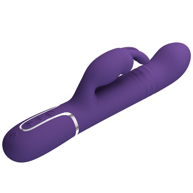 PRETTY LOVE - COALE VIBRATEUR  RABBIT 4 EN 1 VIOLET - Sensualia