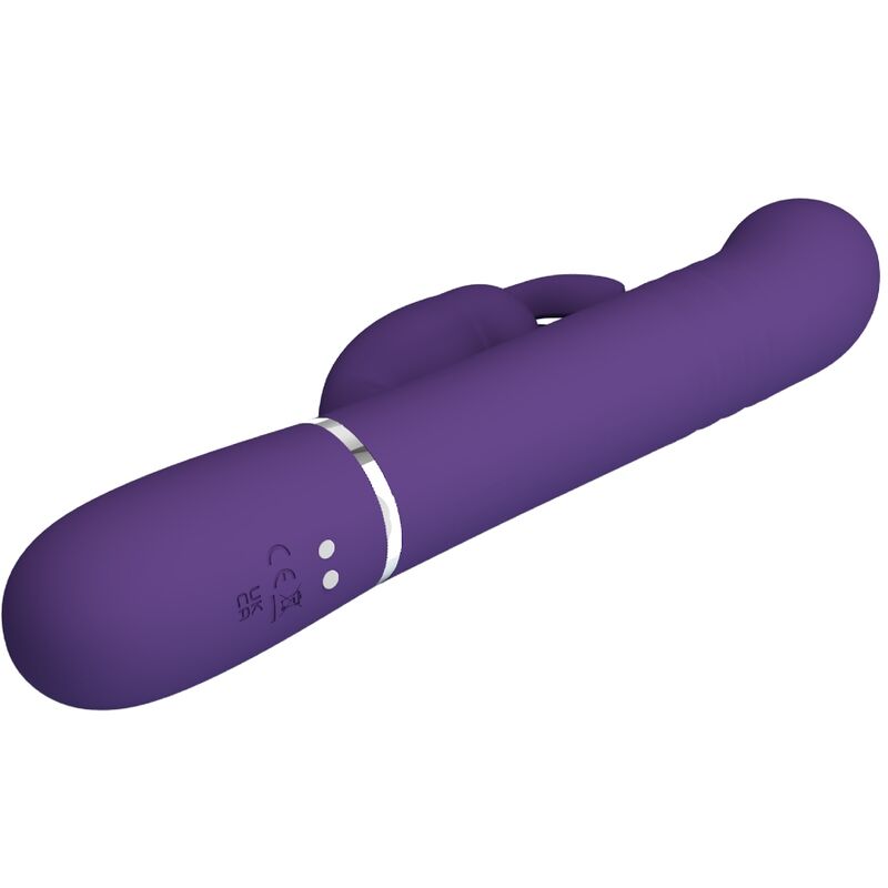 PRETTY LOVE - COALE VIBRATEUR  RABBIT 4 EN 1 VIOLET - Sensualia