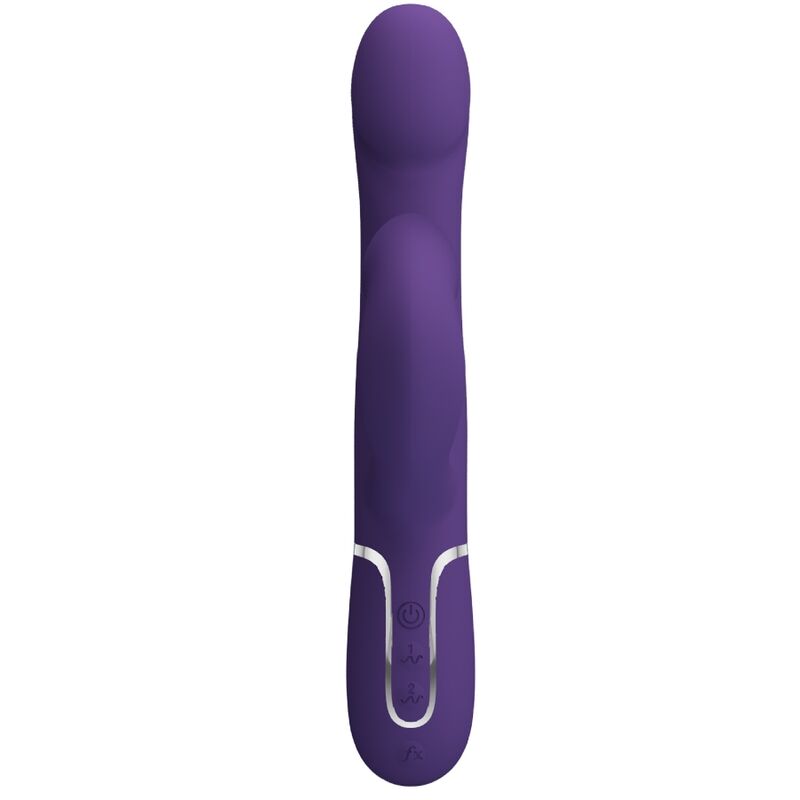 PRETTY LOVE - ZALIN PERLES VIBRATEUR LAPIN 4 EN 1 VIOLET - Sensualia