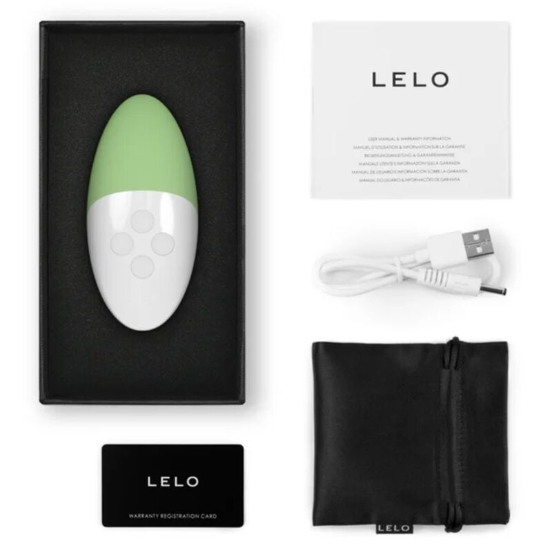LELO - SIRI 3 CLITORIS MASSAGER CRÈME PISTACHE - Sensualia