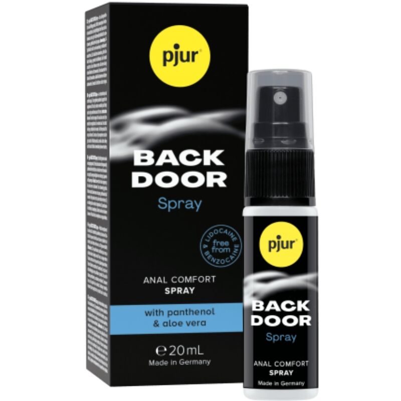 PJUR - BACK DOOR ENSEMBLE DE LUBRIFIANT ANAL ET SPRAY - Sensualia