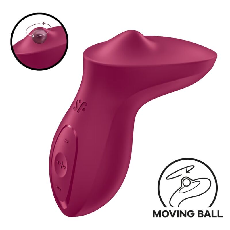 SATISFYER - VIBRATEUR EXCITERRR À POSER SUR LE CLITORIS FUCHSIA - Sensualia