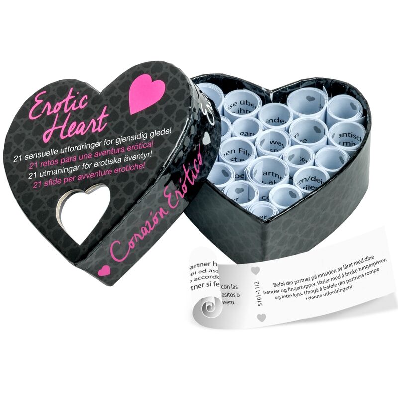 TEASE & PLEASE - MINI COEUR EROTIQUE - Sensualia