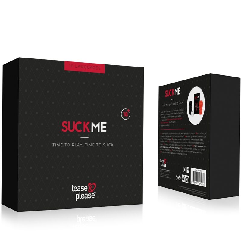 TEASE & PLEASE - SUCK ME | TEMPS DE JOUER, TEMPS DE SUCER - Sensualia
