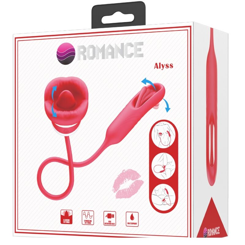 ROMANCE - ALYSS MASTURBATEUR BOUCHE ROUGE - Sensualia
