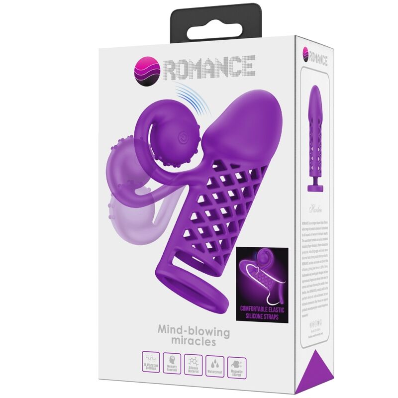 ROMANCE - HARDEN MANCHE PROLONGÉE POURPRE - Sensualia