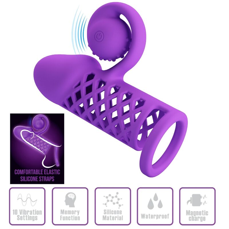 ROMANCE - HARDEN MANCHE PROLONGÉE POURPRE - Sensualia
