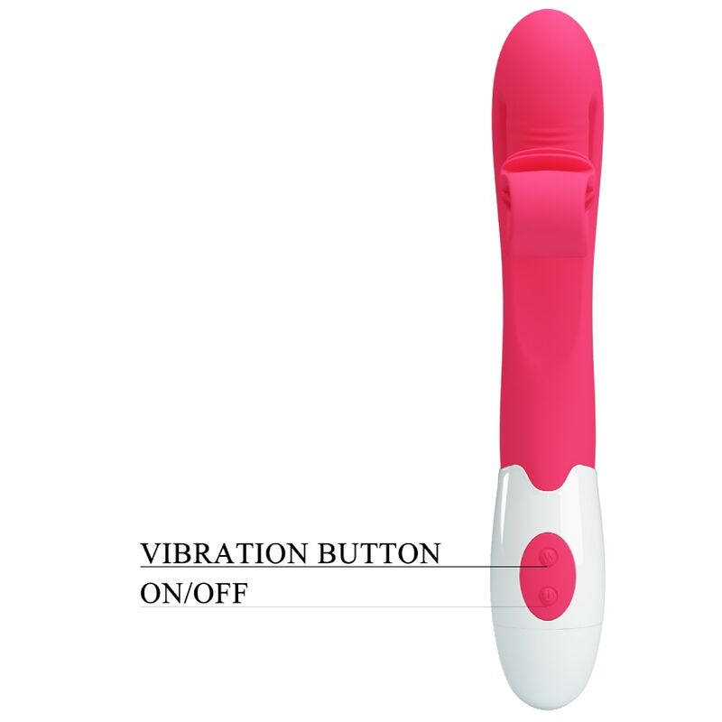 ROMANCE - VIBRATEUR ET STIMULATEUR 30 VITESSES ROSE - Sensualia