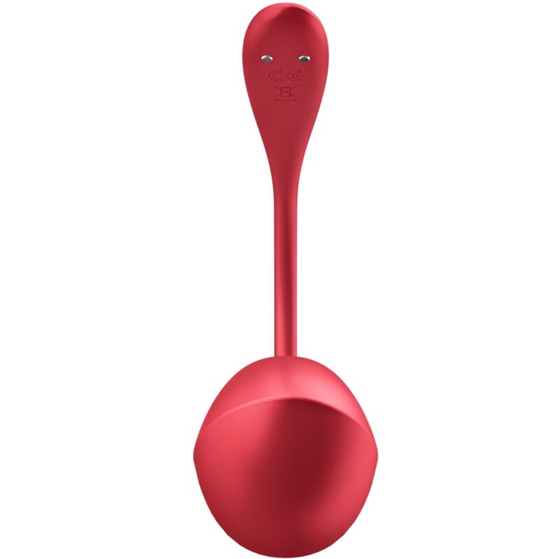 SATISFYER - SHINY PETAL STIMULATEUR À TÉLÉCOMMANDE À DISTANCE G POINT ROUGE APPLICATION GRATUITE - Sensualia
