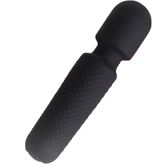 ARMONY - YOUR MAGIC MASSEUR & VIBRATEUR RECHARGEABLE 10 VIBRATIONS BAGUETTE DOTS NOIR - Sensualia