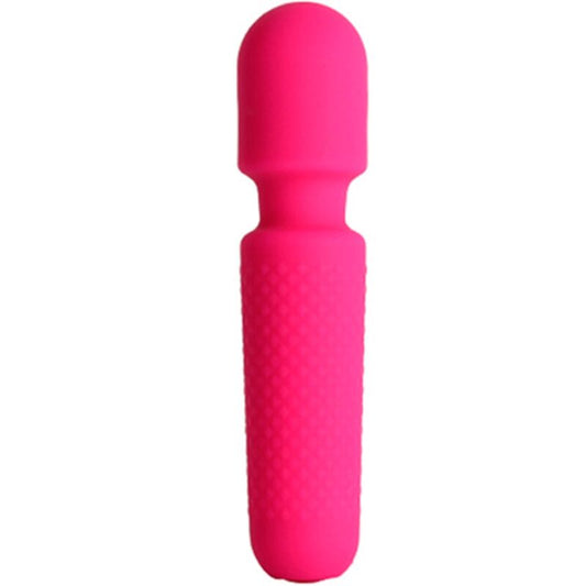 ARMONY - YOUR MAGIC MASSEUR & VIBRATEUR RECHARGEABLE 10 VIBRATIONS BAGUETTE DOTS ROSE - Sensualia