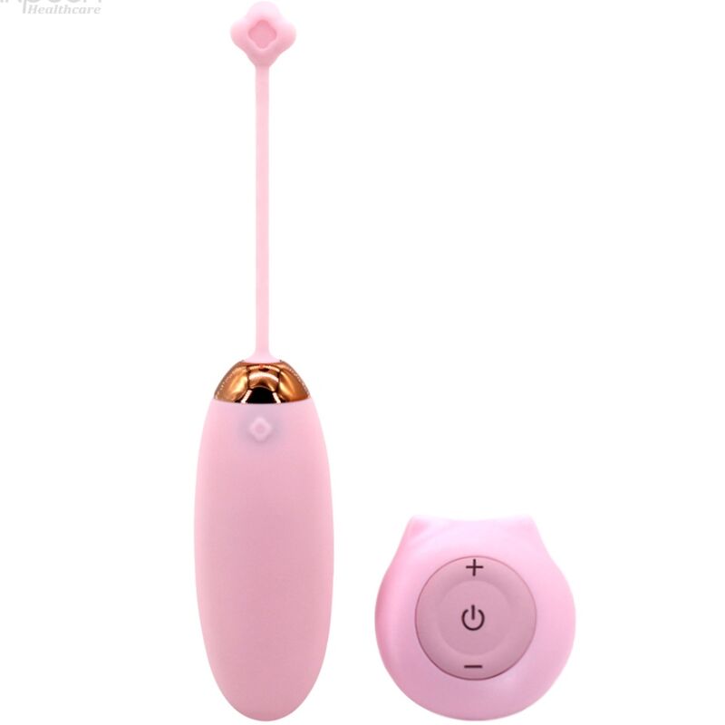 ARMONY - KITTY FUN EGG VIBRATEUR TÉLÉCOMMANDE 10 VIBRATIONS ROSE - Sensualia