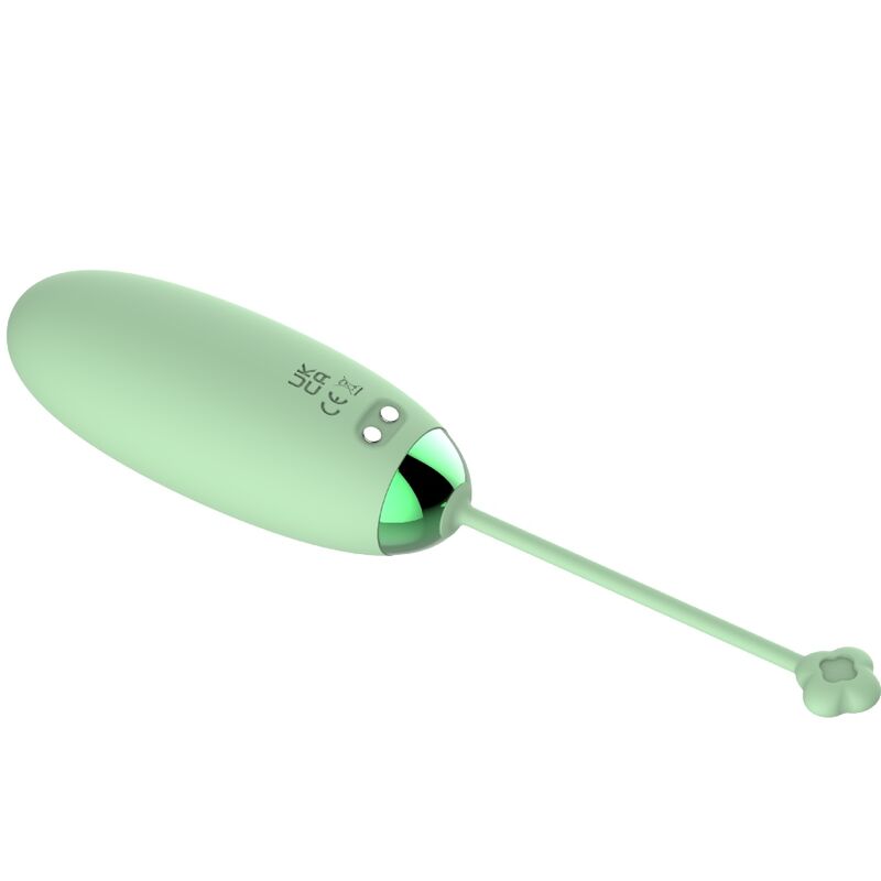 ARMONY - KITTY FUN EGG VIBRATEUR TÉLÉCOMMANDE 10 VIBRATIONS VERT - Sensualia