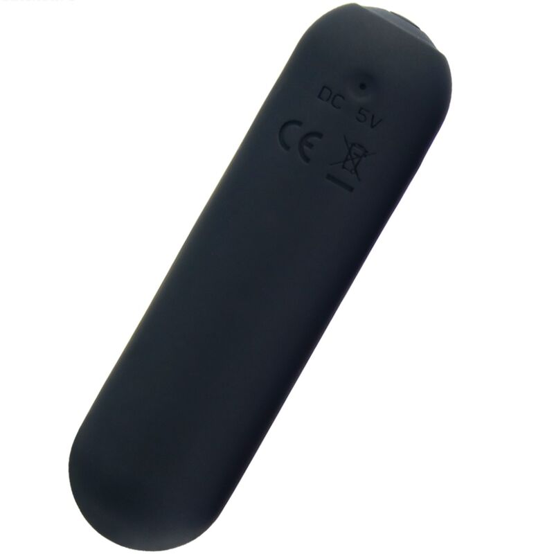 ARMONY - SPLASH HAHA VIBRATEUR BULLET SILICONE 10 VIBRATIONS 75 X 19 CM NOIR - Sensualia