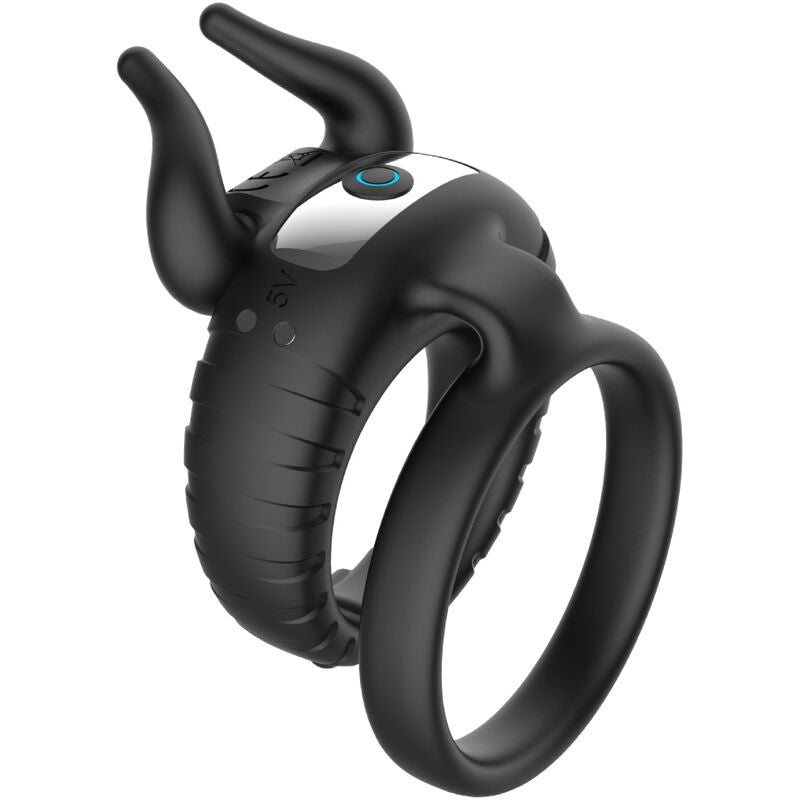 ARMONY - BULL'S PASION ANNEAU VIBRANT 10 VITESSES NOIR - Sensualia