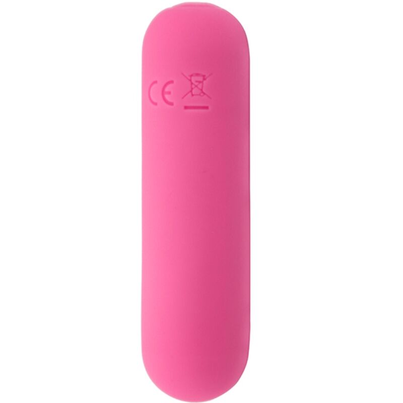 ARMONY - SPLASH HAHA VIBRATEUR BULLET SILICONE 10 VIBRATIONS 75 X 19 CM ROSE - Sensualia
