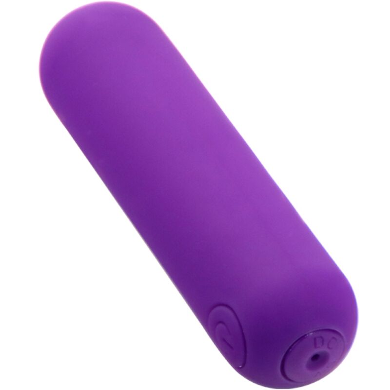 ARMONY - SPLASH HAHA VIBRATEUR BULLET SILICONE 10 VIBRATIONS 75 X 19 CM VIOLET - Sensualia