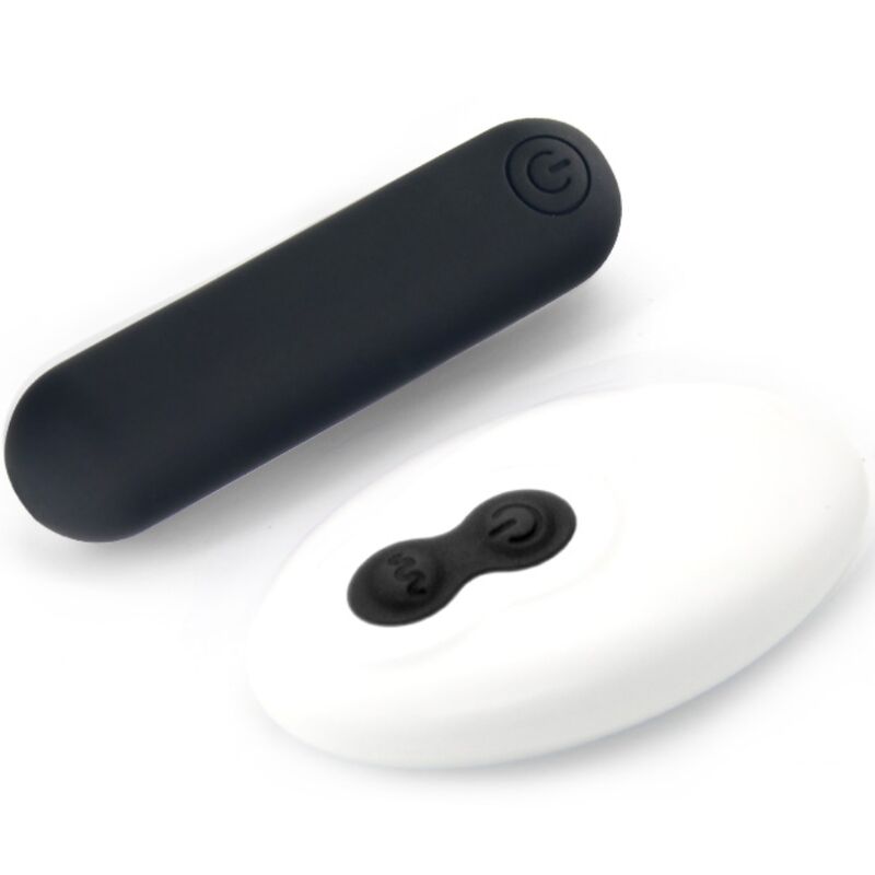 ARMONY - SPLASH JOLINE VIBRATEUR BULLET TÉLÉCOMMANDE EN SILICONE 10 VIBRATIONS 65 X 15 CM NOIR - Sensualia