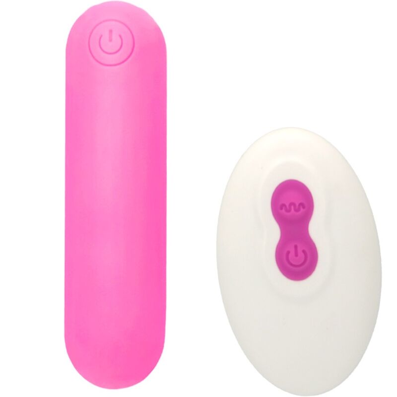 ARMONY - SPLASH JOLINE VIBRATEUR BULLET TÉLÉCOMMANDE EN SILICONE 10 VIBRATIONS 65 X 15 CM ROSE - Sensualia