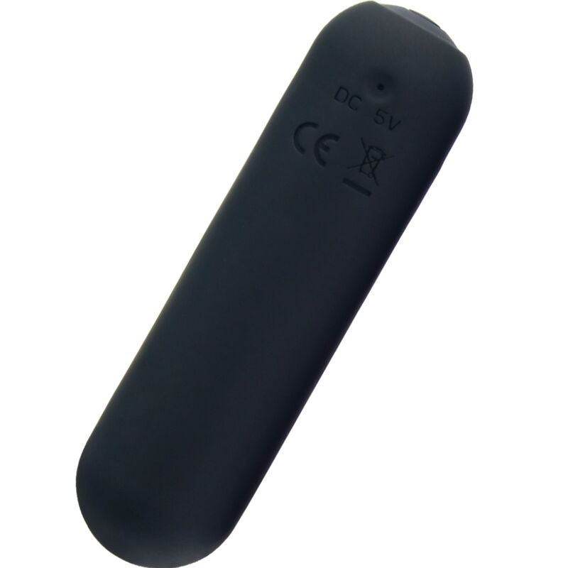 ARMONY - SPLASH JOIE VIBRATEUR BULLET TÉLÉCOMMANDE EN SILICONE 10 VIBRATIONS 75 X 19 CM NOIR - Sensualia