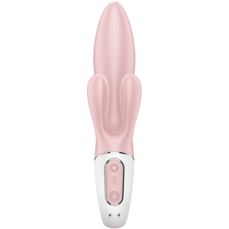 SATISFYER - AIR PUMP BUNNY 3 VIBRATEUR GONFLABLE LAPIN ROSE - Sensualia