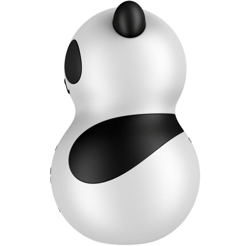 SATISFYER - POCKET PANDA STIMULATEUR & VIBRATEUR NOIR ET BLANC - Sensualia