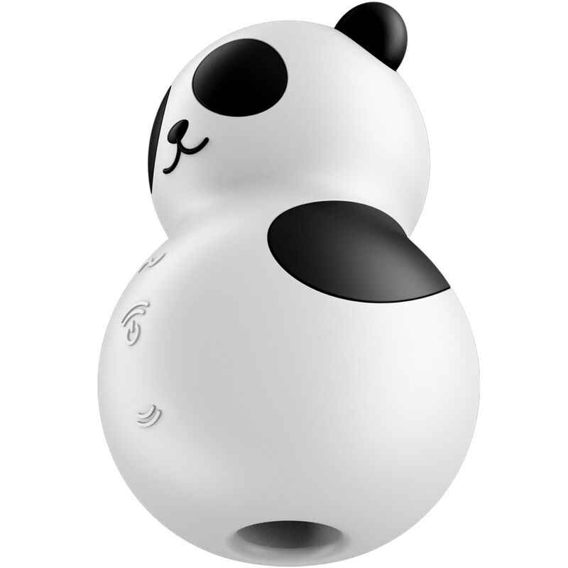 SATISFYER - POCKET PANDA STIMULATEUR & VIBRATEUR NOIR ET BLANC - Sensualia