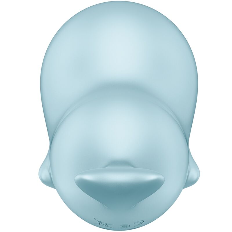 SATISFYER - SASSY SEAL STIMULATEUR ET VIBRATEUR BLEU - Sensualia