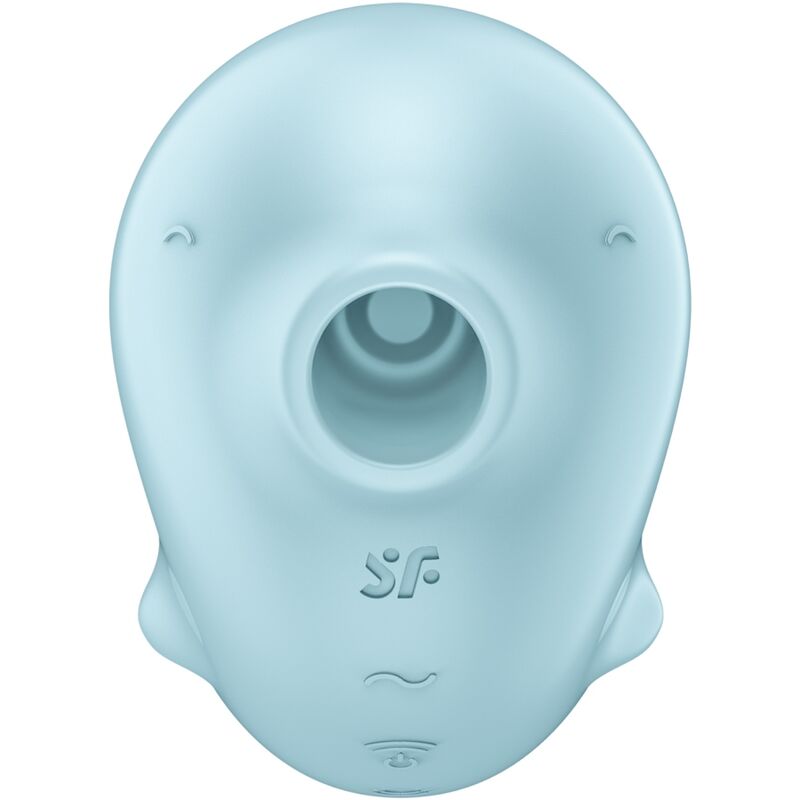 SATISFYER - SASSY SEAL STIMULATEUR ET VIBRATEUR BLEU - Sensualia