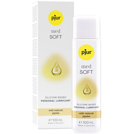 PJUR - LUBRIFIANT SILICONE MED SOFT GLIDE 100 ML - Sensualia