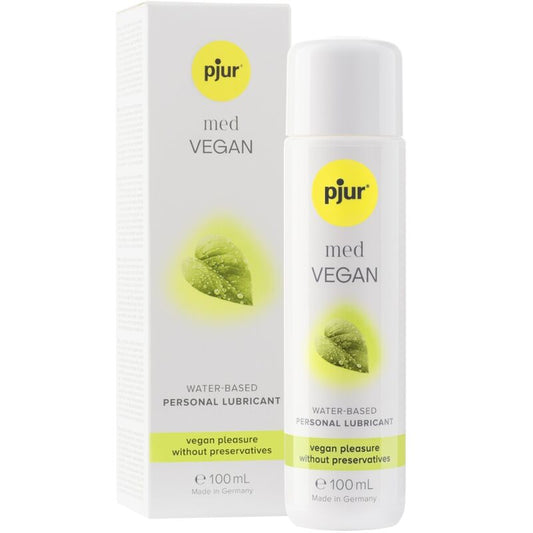 PJUR - MED LUBRIFIANT  BASE EAU VEGAN GLIDE 100 ML - Sensualia