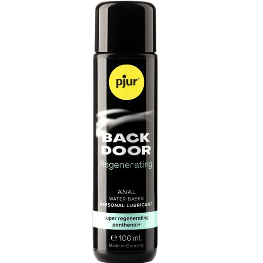 PJUR - BACK DOOR BASE EAU ANAL RÉGÉNÉRANTE AU PANTHÉNOL 100 ML - Sensualia