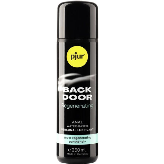 PJUR - BACK DOOR ANAL RÉGÉNÉRANT BASE EAU DE PANTHÉNOL 250 ML - Sensualia
